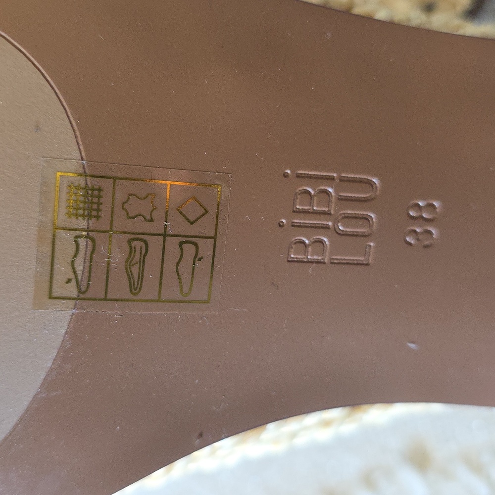 Women's Woven Slip-On Loafers - Bibi Lou Anthropologie Raffia Size 38 - Picture 15 of 15